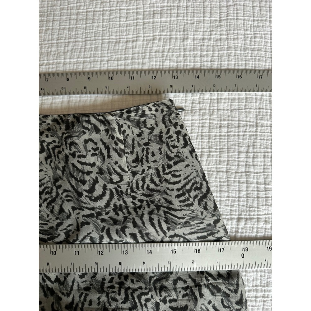Vintage ESCADA Neiman Marcus 100% Silk Abstract Print Mini Skirt 34 XS - Picture 4 of 7